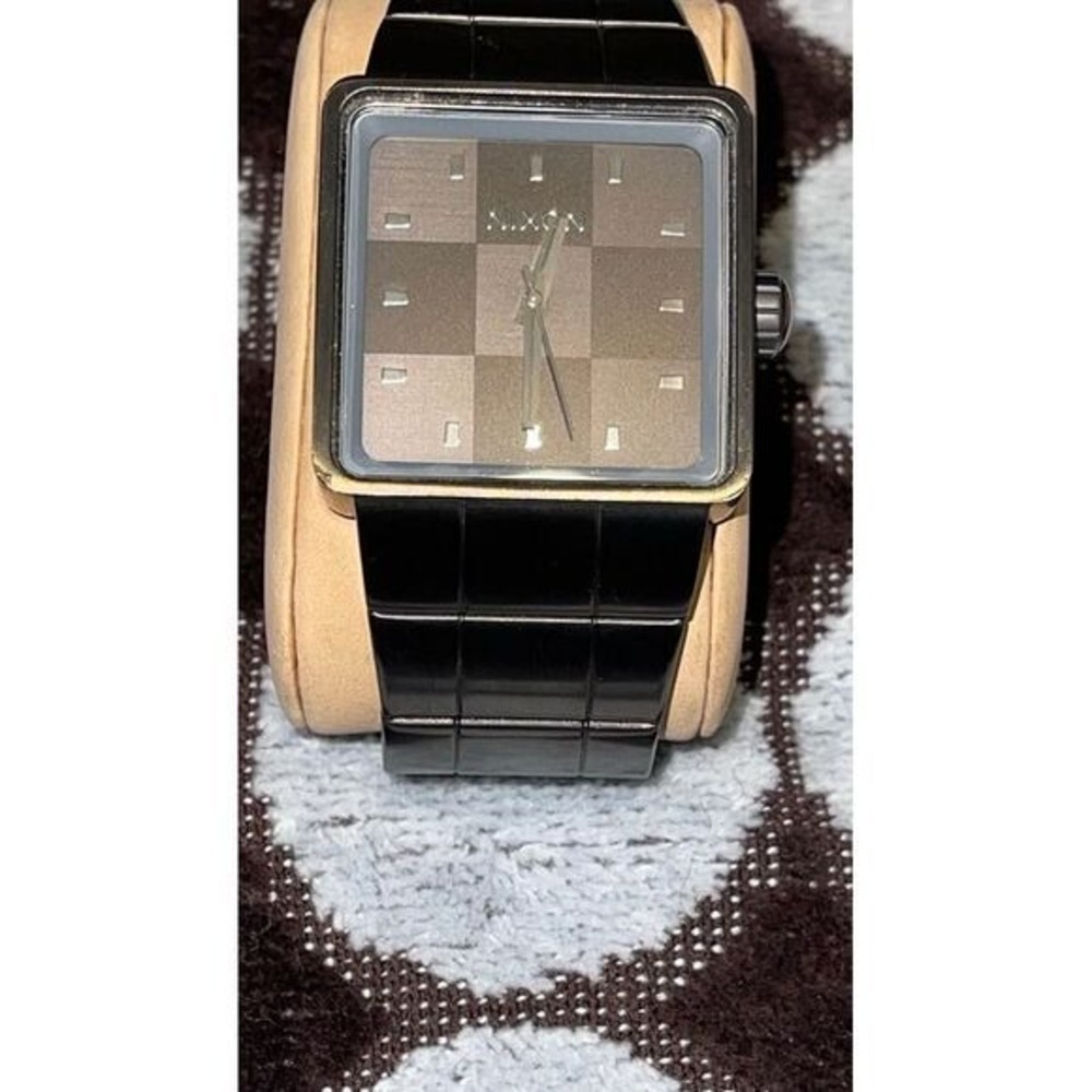 Nixon Men's Quatro Stainless Steel Watch A013000